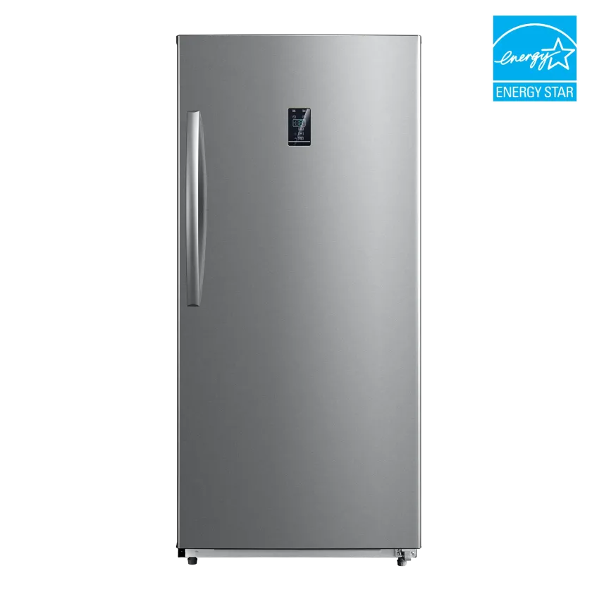 Element 13.8 cu. ft. Upright Convertible Freezer / Refrigerator - Stainless Steel, ENERGY STAR