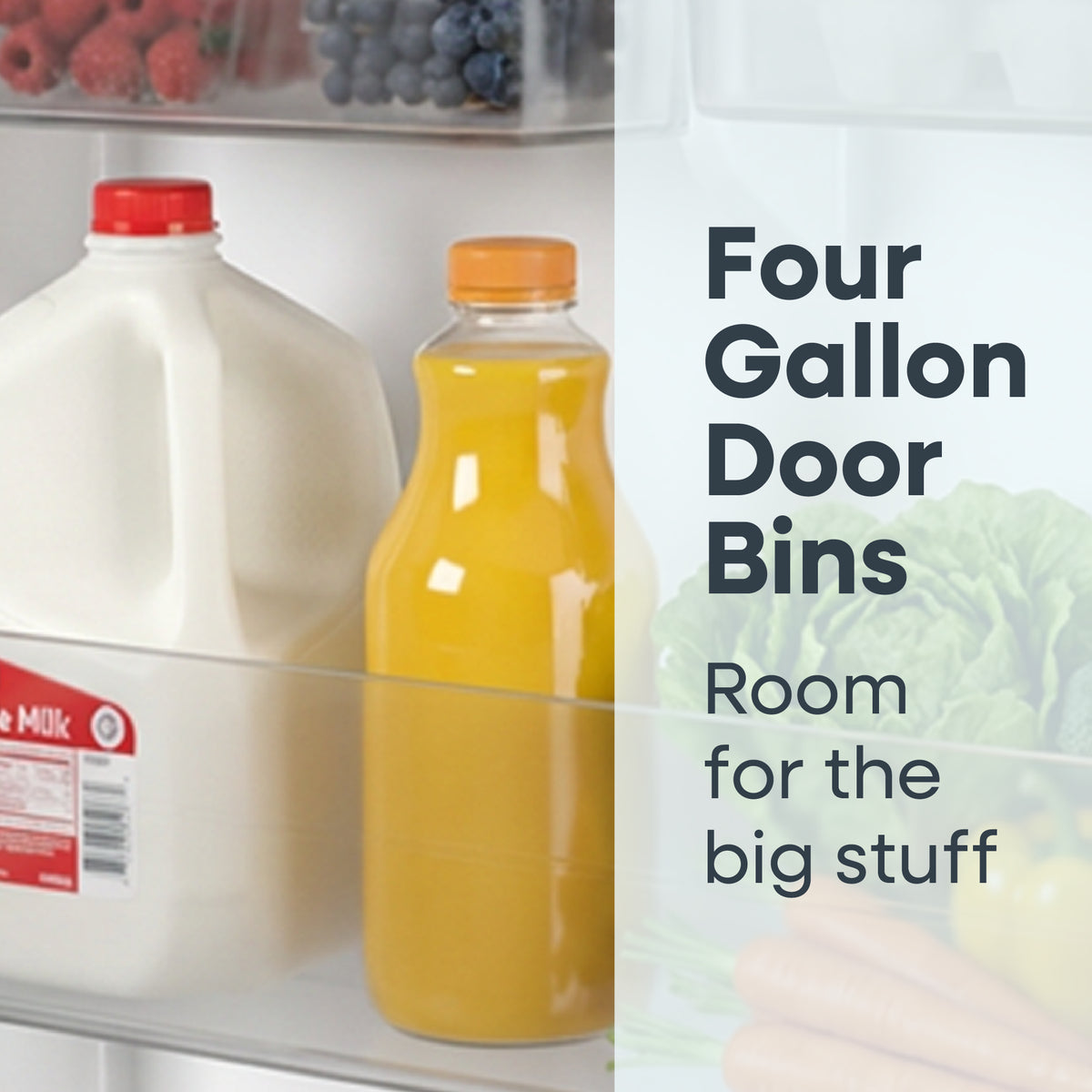 Element 21.4 cu. ft. Side-by-Side Refrigerator – Stainless Steel