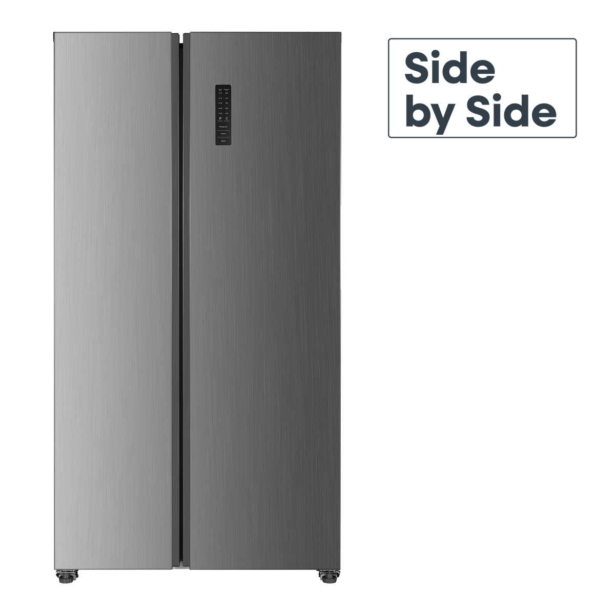 Element 21.4 cu. ft. Side-by-Side Refrigerator – Stainless Steel
