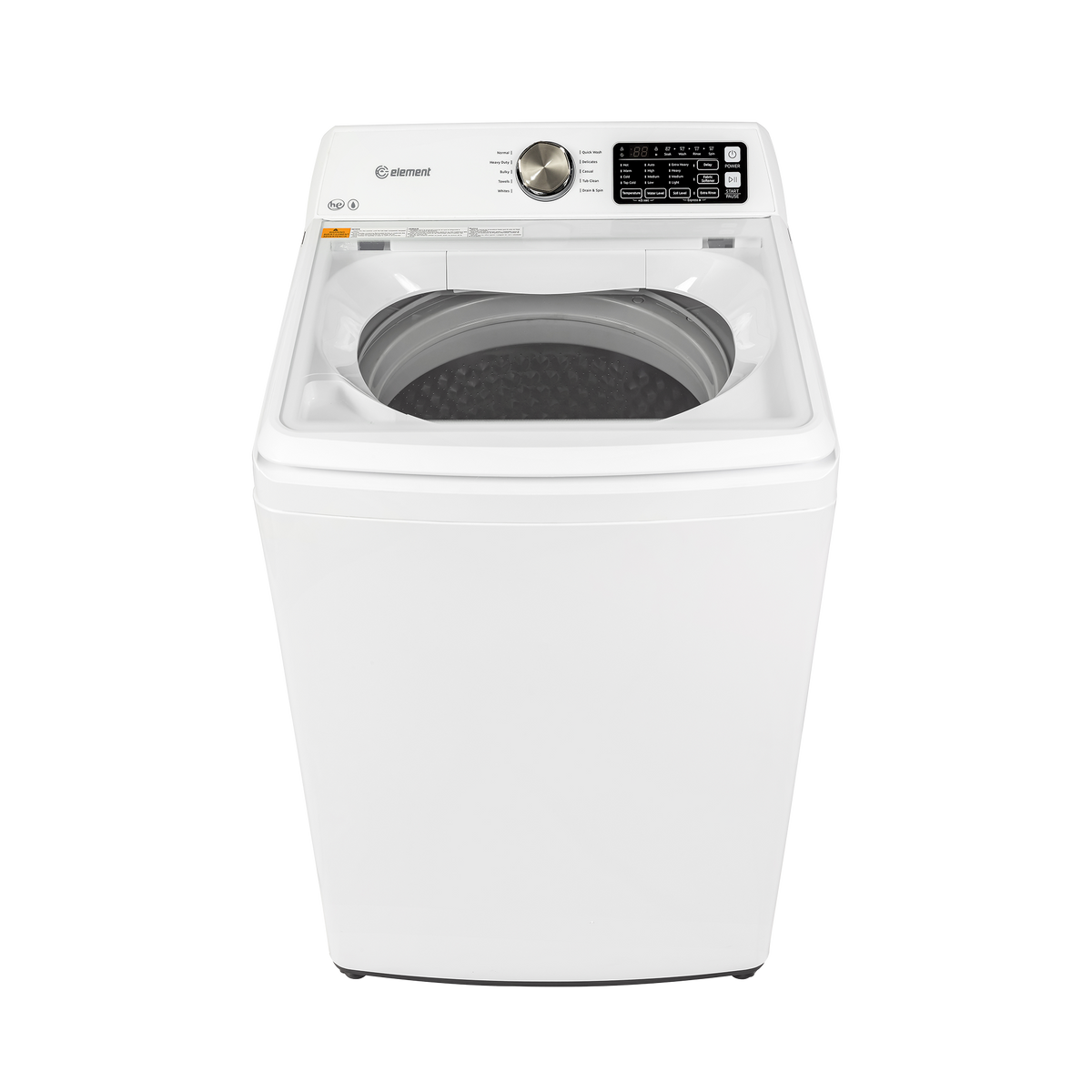 Element 4.1 cu. ft. Top Load Washer with Hose – White (EATW4125EW)