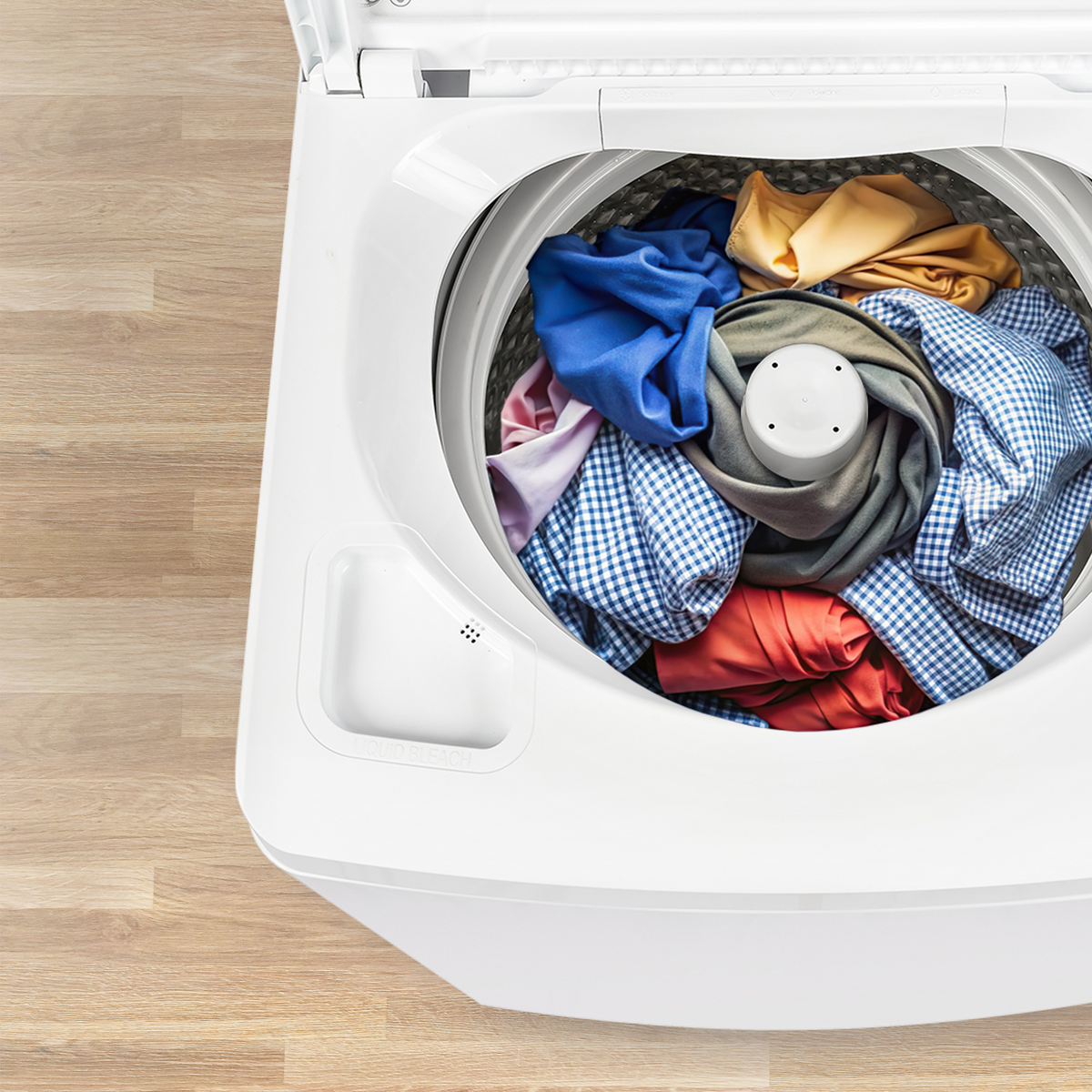 Element 4.1 cu. ft. Top Load Washer with Hose – White (EATW4125EW)