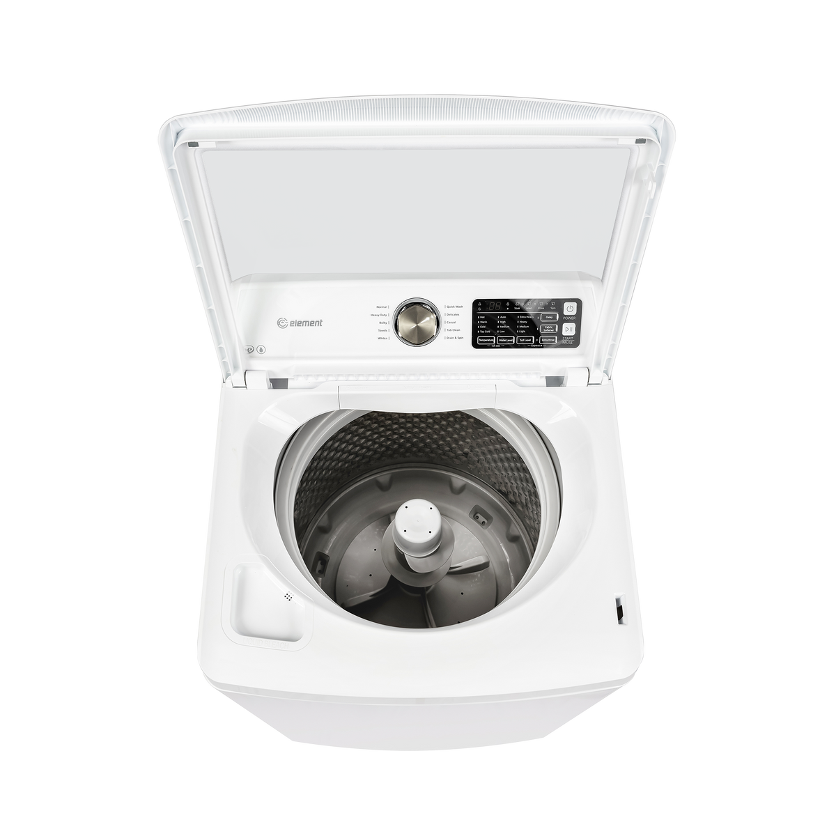 Element 4.1 cu. ft. Top Load Washer with Hose – White (EATW4125EW)