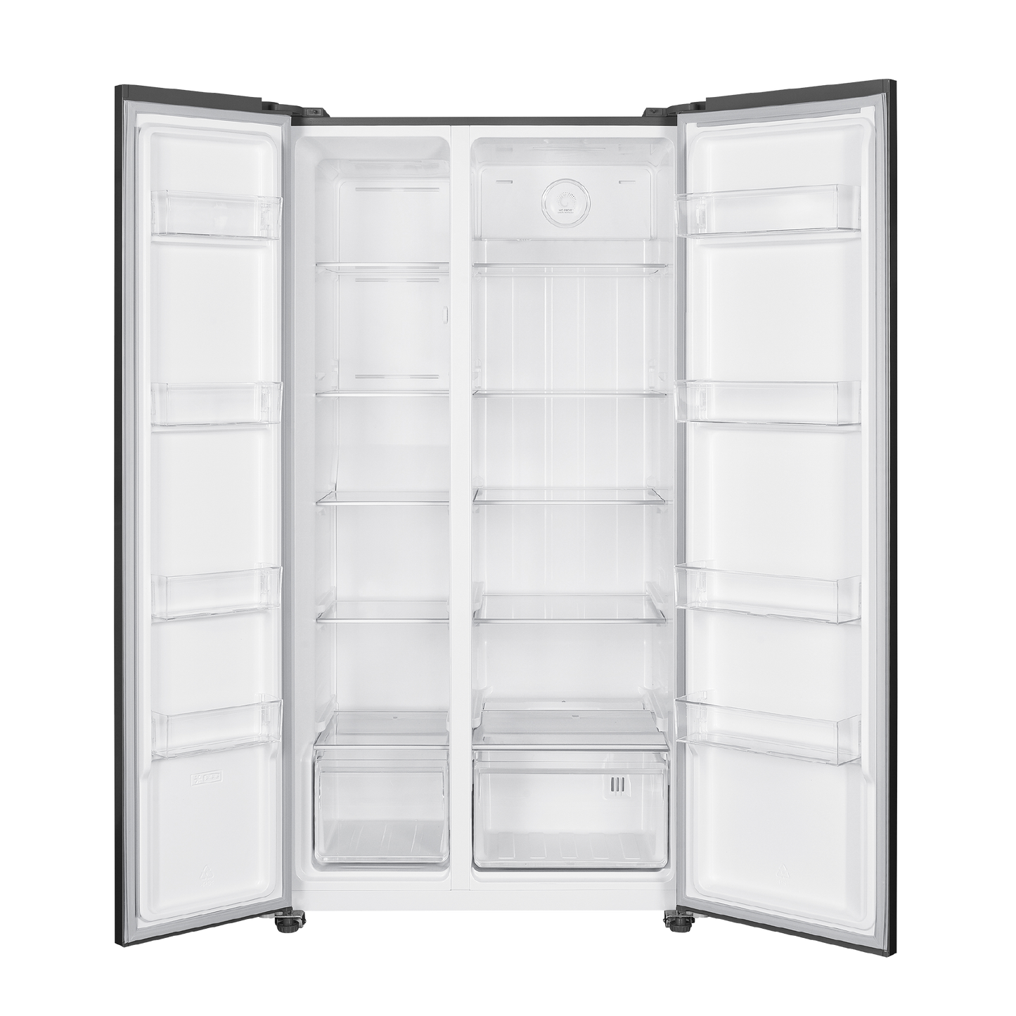 Element 21.4 cu. ft. Side-by-Side Refrigerator – Stainless Steel
