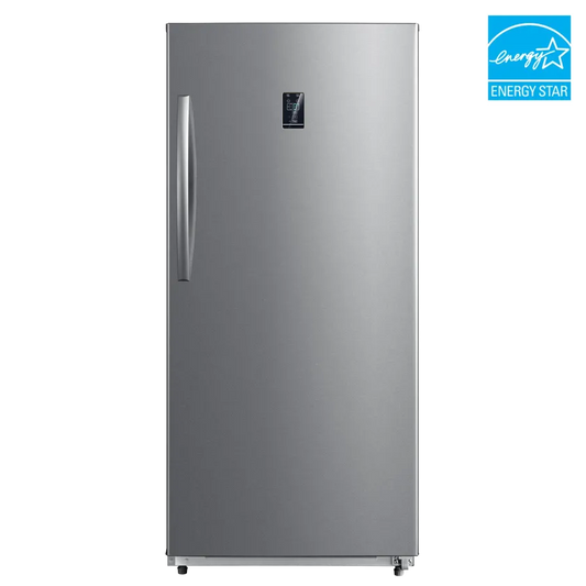 Element 21.0 cu. ft. Upright Convertible Freezer / Refrigerator - Stainless Steel, ENERGY STAR